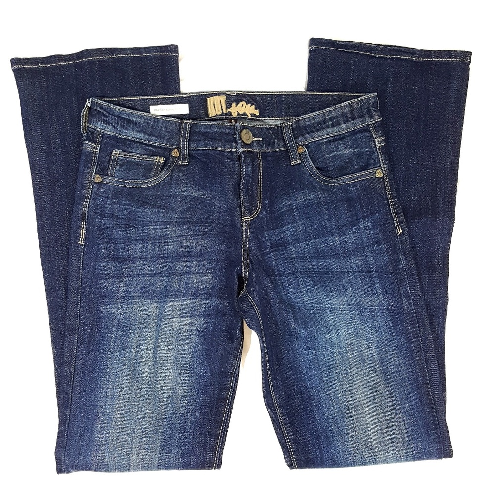 Kut from the Kloth Farrah Baby Bootcut Jeans Sz 4